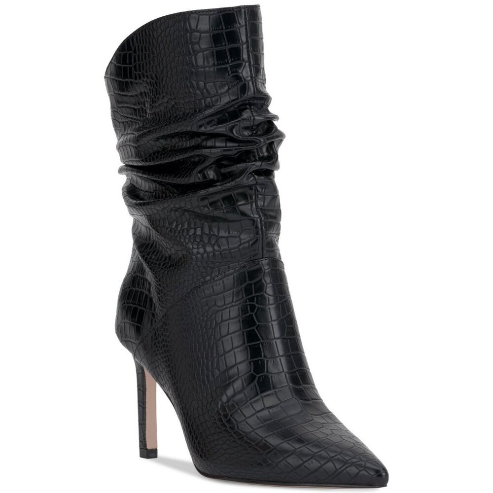 Jessica Simpson Womens Elisti Slouchy Pointed Toe Booties Black Size 9.5M NIB